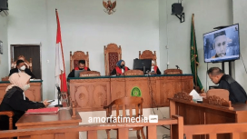 Sidang kasus ilegal logging terdakwa Mardi digelar, Senin, 21 Maret 2022 di Pengadilan Negeri (PN) Tanjungpinang/Presmedia